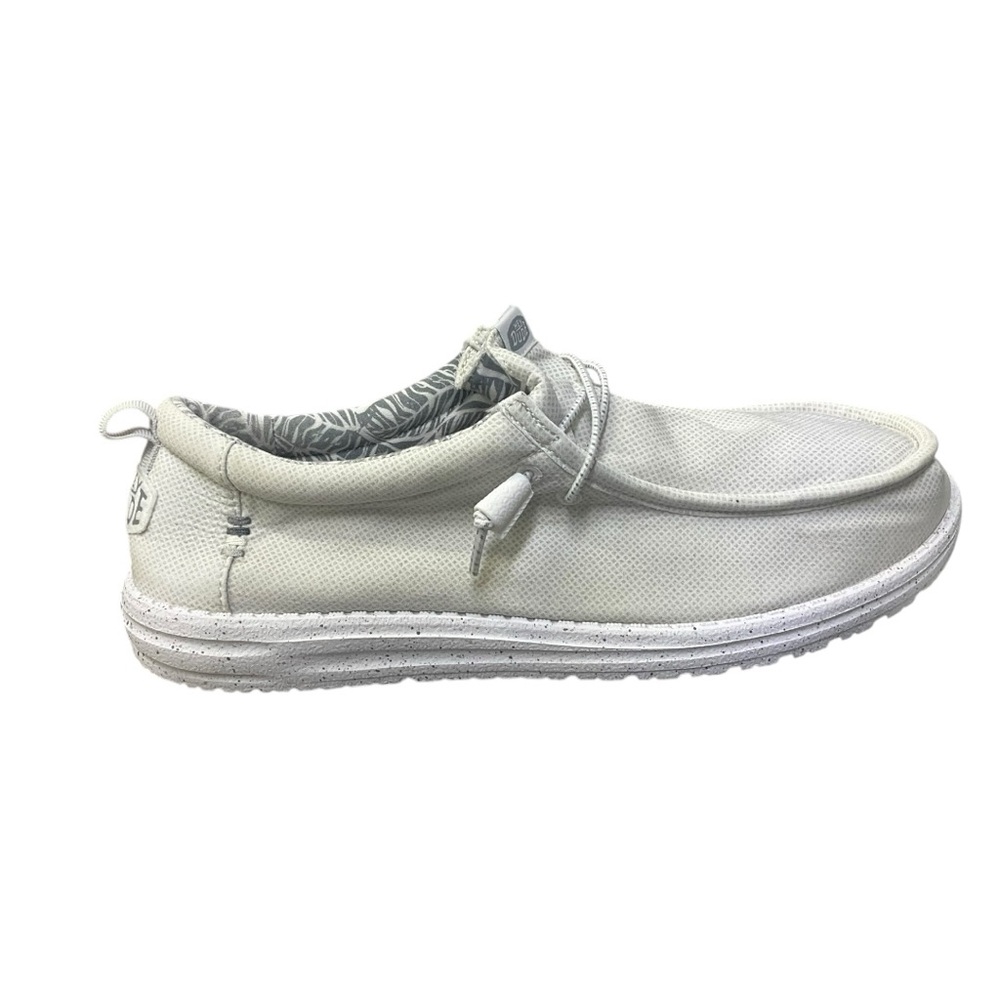 ⚡️ Hey Dude Wally Hybrid White Nylon Slip-On Shoes |‎ Men’s 13 - Picture 3 of 8